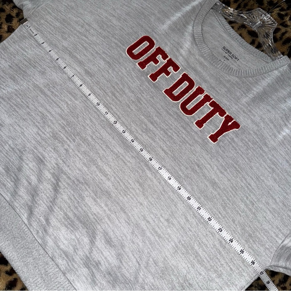 TORRID “Off Duty” Lightweight Oversized Lounge Sweatshirt size 1x GORGEOUS - Picture 12 of 16